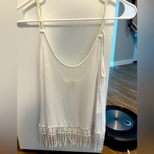Fringe tank top